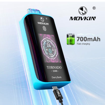Movkin Tornado 25000 Vape – Smart Display and Best Flavors
