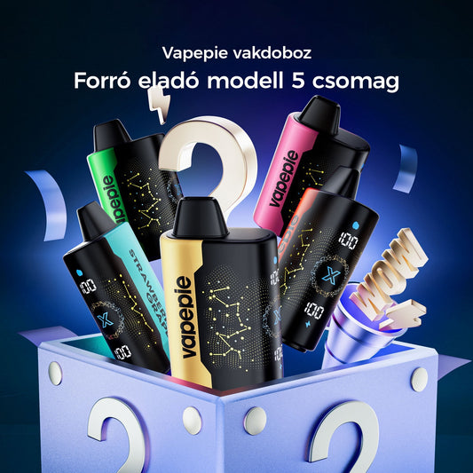 💎 5 db-os titokdoboz – VAPEPIE 25000 SZIPPI 