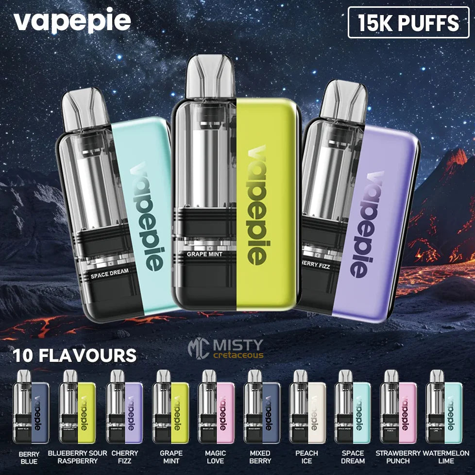 🌌 VAPEPIE x TK 🌌 Ultra X 15000 PUFFS – Fresh Stock Just Arrived!💥